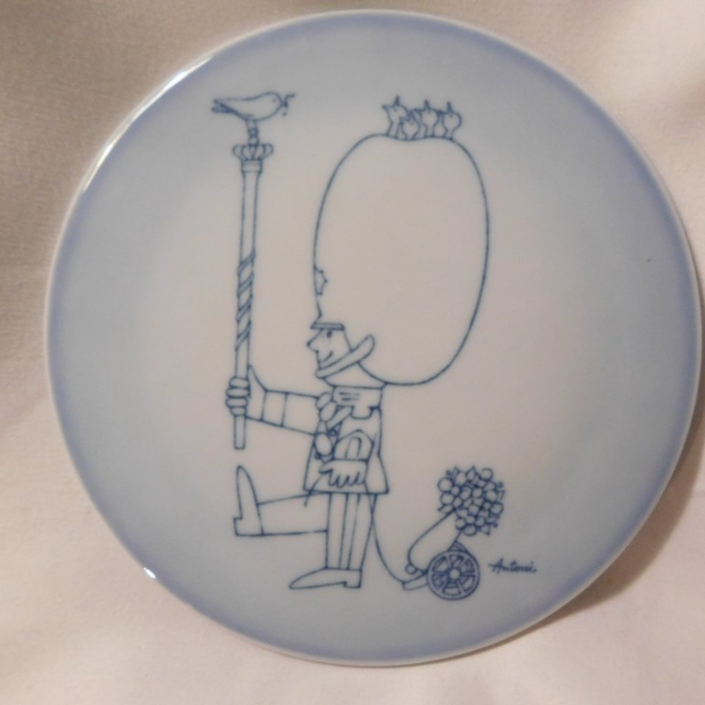 Copenhagen Porcelain B & G Design Antoni Plate